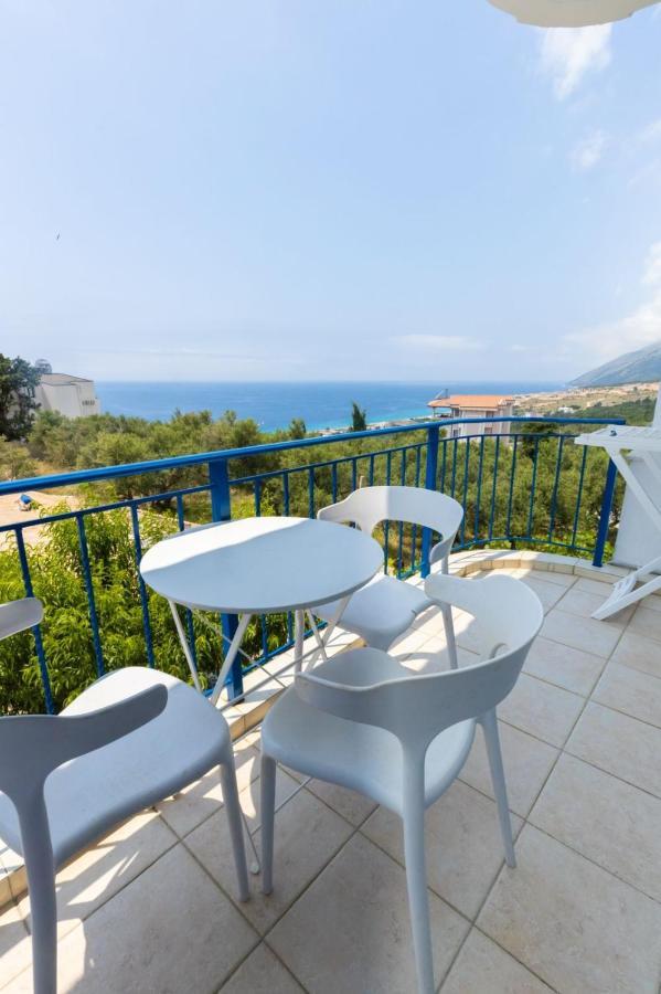 Blue Villa Drymades Dhermi Luaran gambar