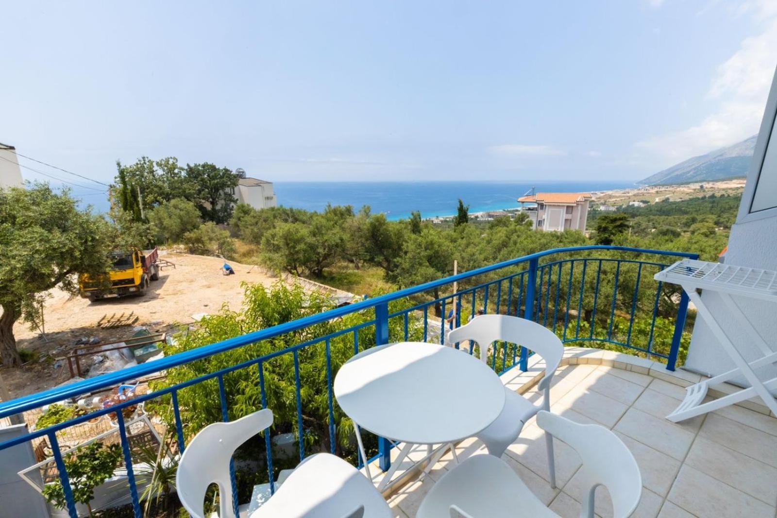 Blue Villa Drymades Dhermi Luaran gambar